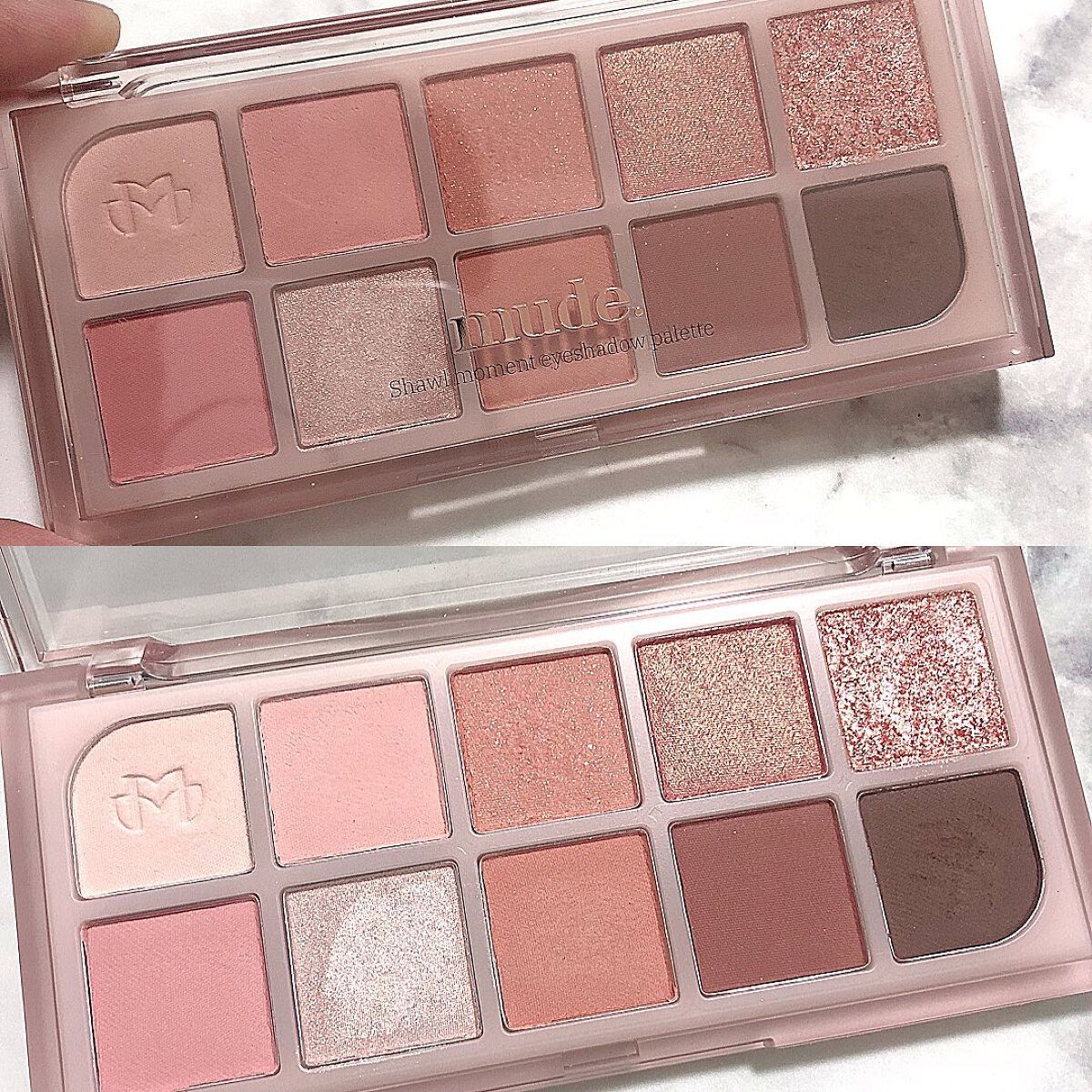 MDショールモーメント アイシャドウパレット/mude./アイシャドウパレットを使ったクチコミ（1枚目）