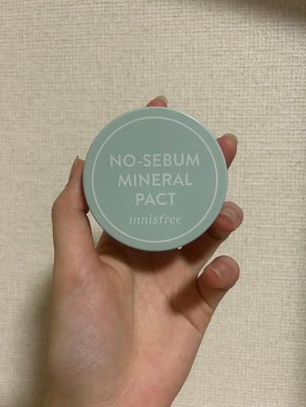 ノーセバム ミネラルパクト S ノーセバム ミネラルパクト (旧)/innisfree/プレストパウダーを使ったクチコミ(1枚目)