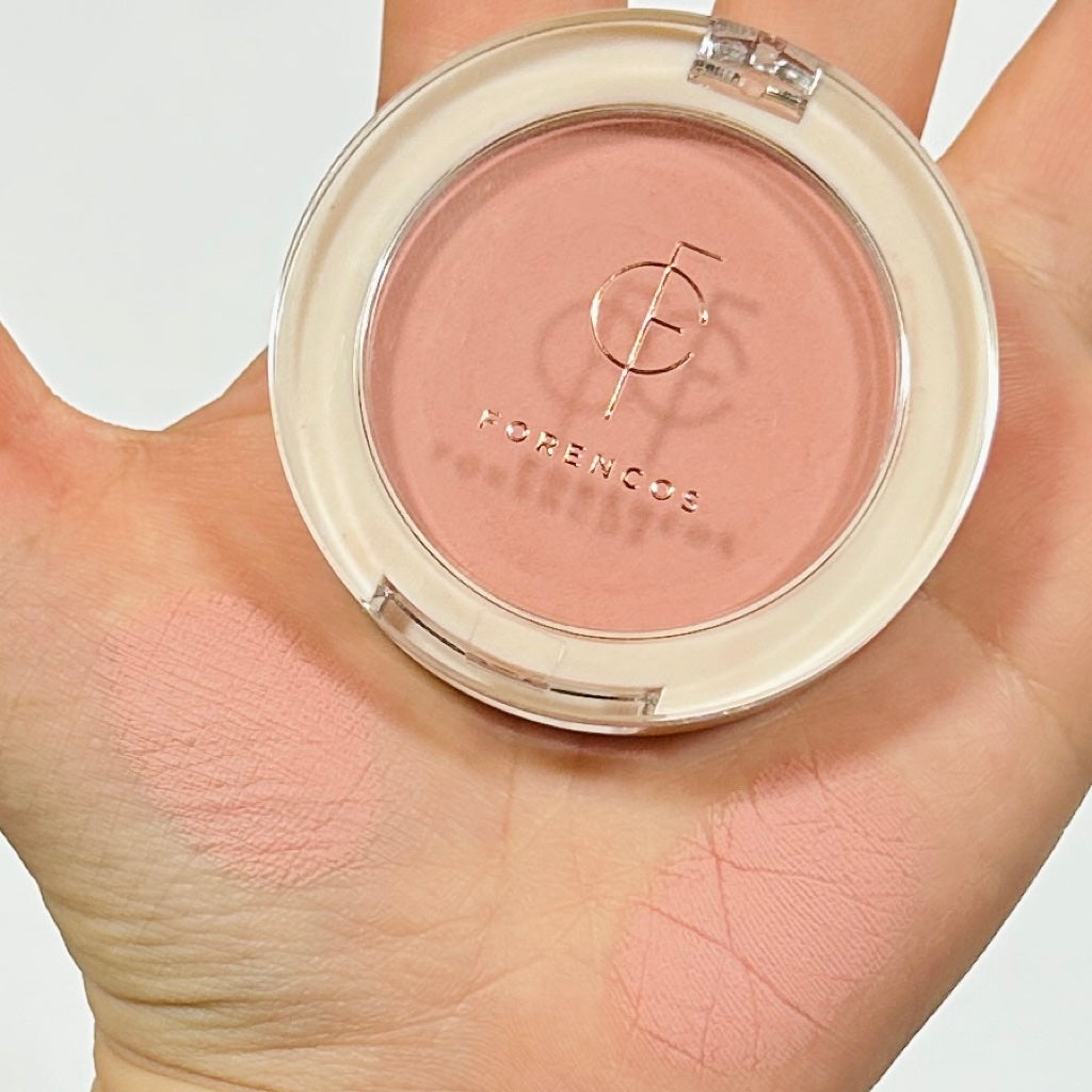 ベアブラッシャー パフ付き/フォレンコス/パウダーチークを使ったクチコミ(1枚目)