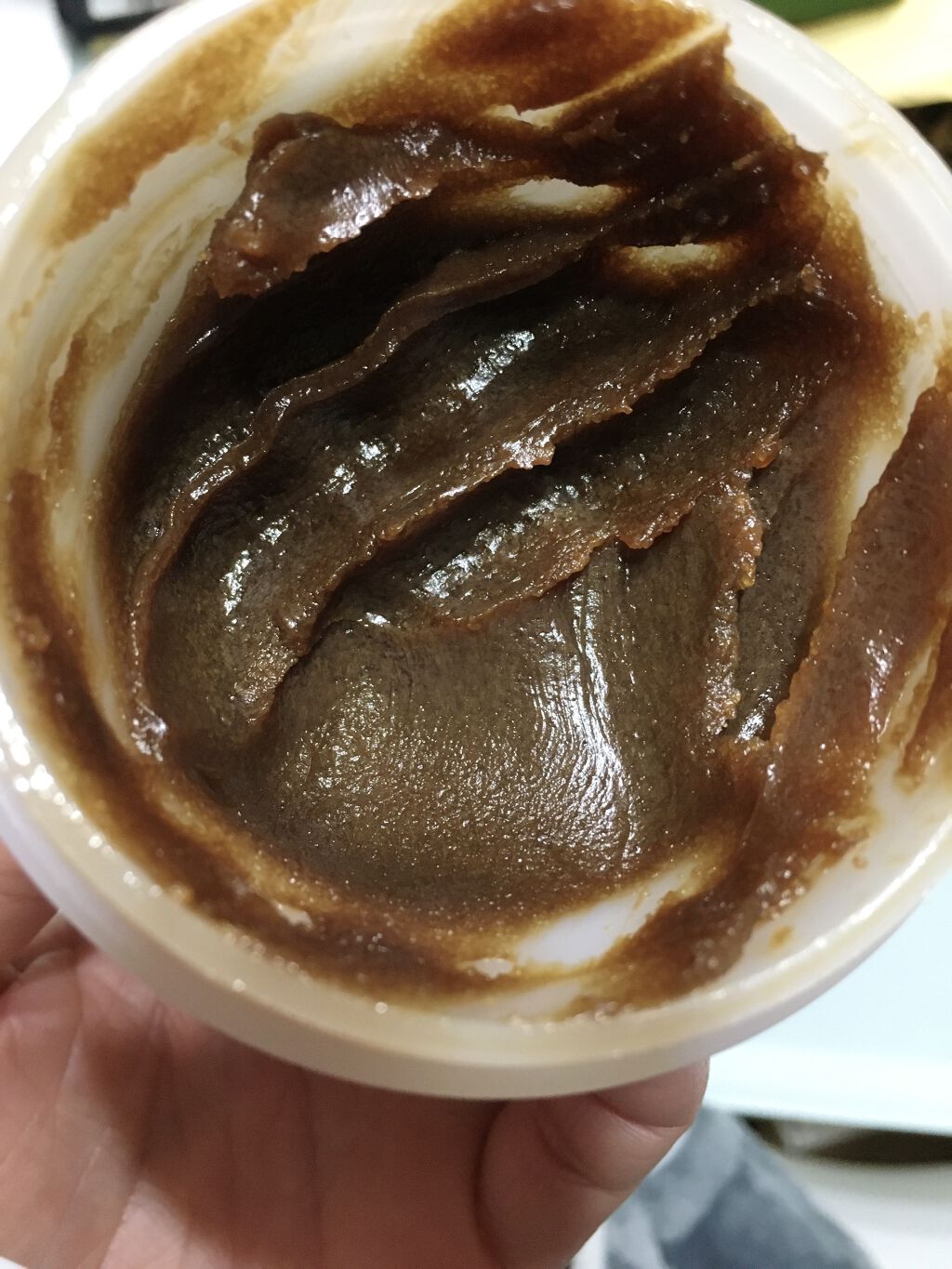 ブラックシュガーマスク ウォッシュオフ/SKINFOOD/洗い流すパック・マスクを使ったクチコミ（2枚目）