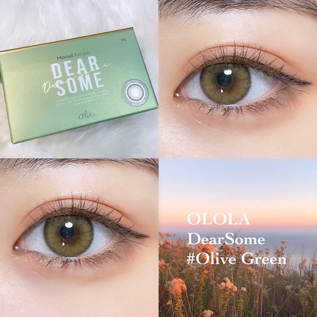 ディアサム(DearSome)/OLOLA/カラーコンタクトレンズを使ったクチコミ(1枚目)
