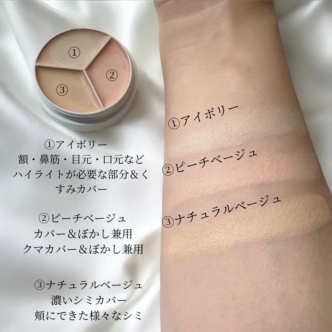 カバーアッププロコンシーラー/TFIT/パレットコンシーラーを使ったクチコミ（3枚目）