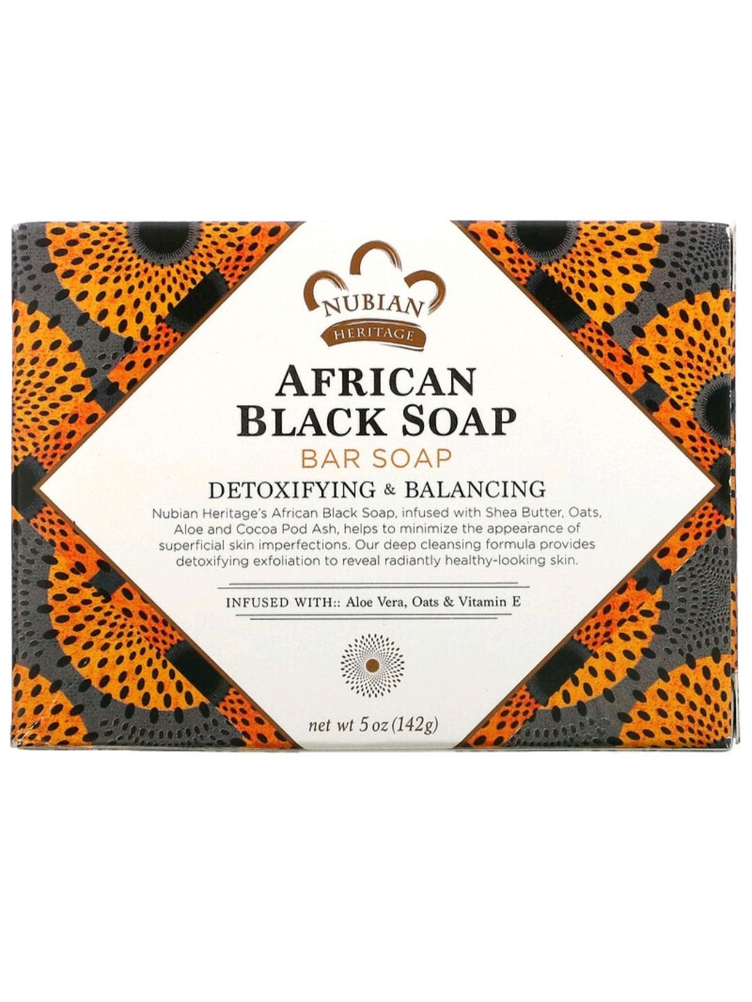 アフリカンブラックシリーズ バーソープ/NUBIANHERITAGE(ヌビアンヘリテージ)/ボディ石鹸を使ったクチコミ(1枚目)