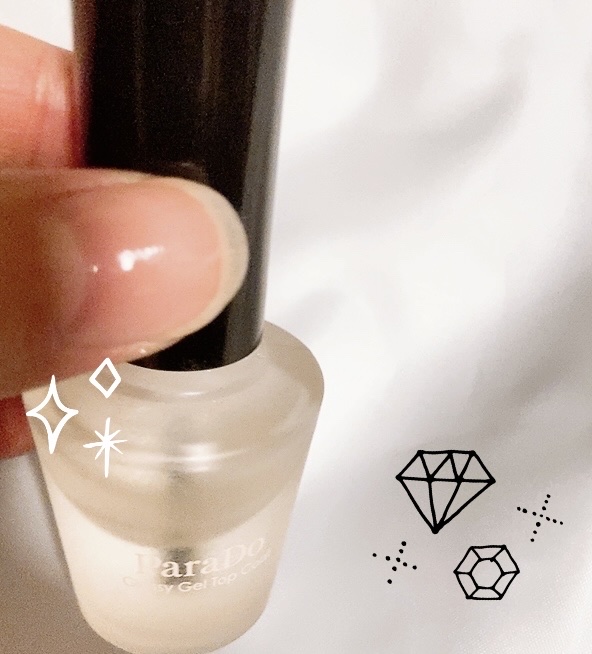 グロッシージェル(ジェルタイプトップコート)/パラドゥ/ネイルトップコートを使ったクチコミ（2枚目）