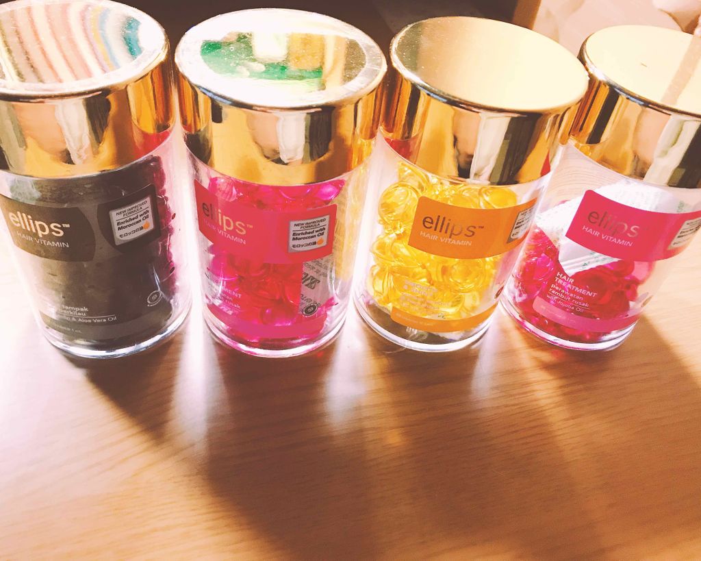 ヘアーオイル【トリートメント】/ellips/ヘアオイルを使ったクチコミ(1枚目)