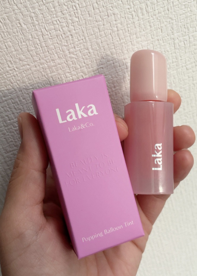 ポッピングバルーンティント/Laka/リップティントを使ったクチコミ（3枚目）