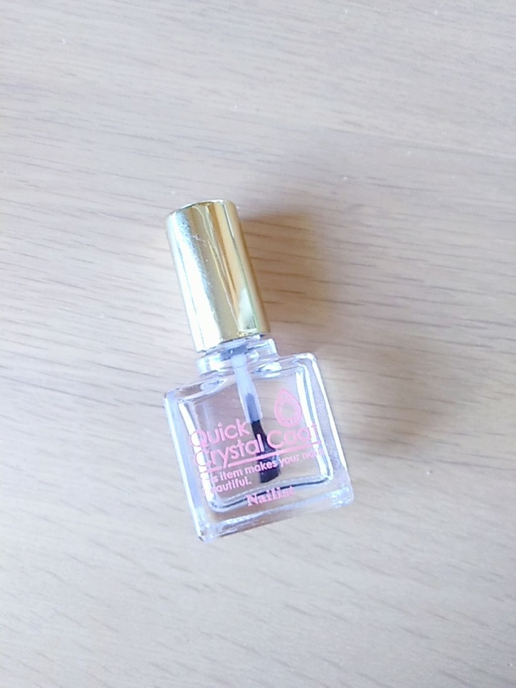 クイッククリスタルコート/ネイリスト/ネイルトップコートを使ったクチコミ(2枚目)