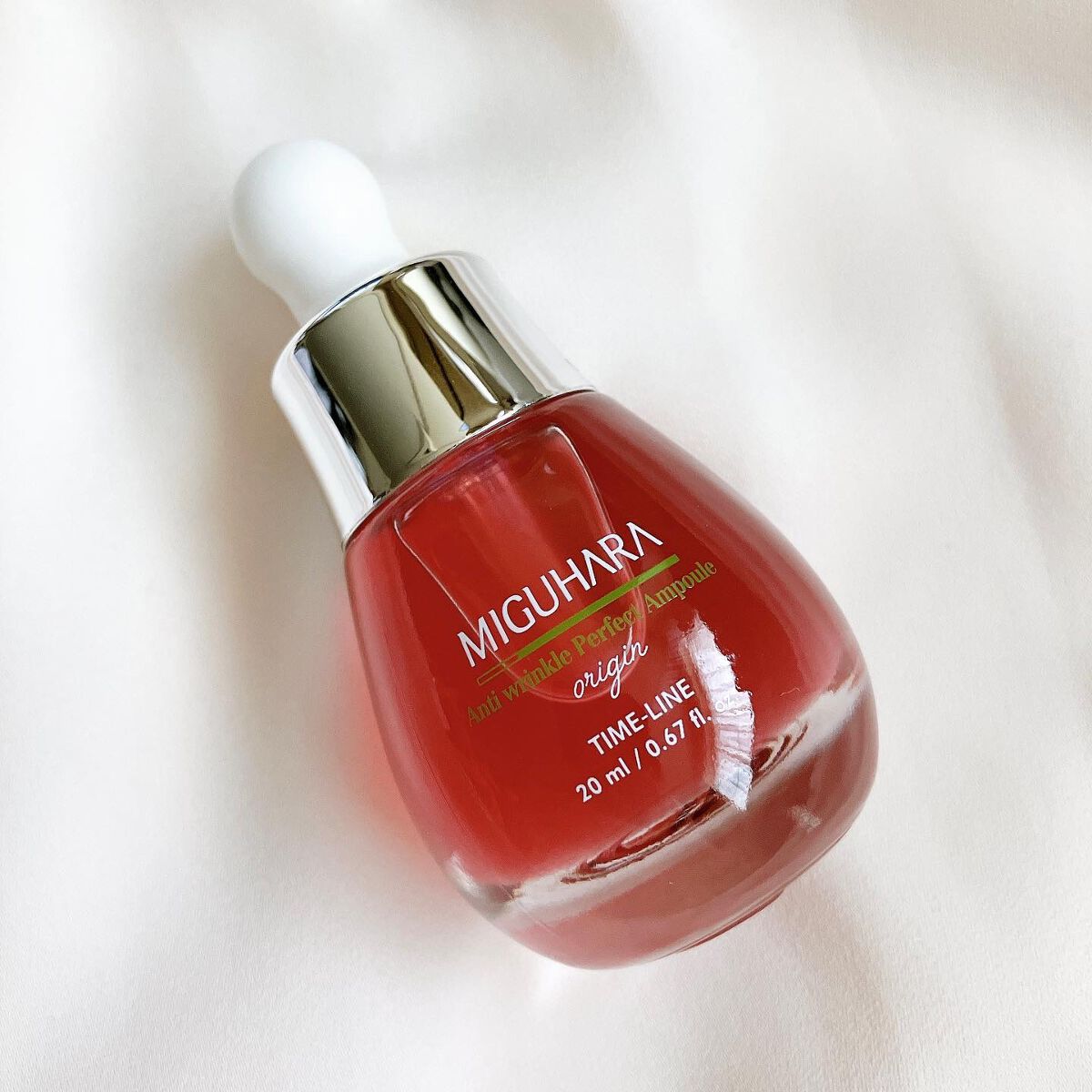 アンチリンクルエフェクトアンプルオリジン/MIGUHARA/美容液を使ったクチコミ(5枚目)