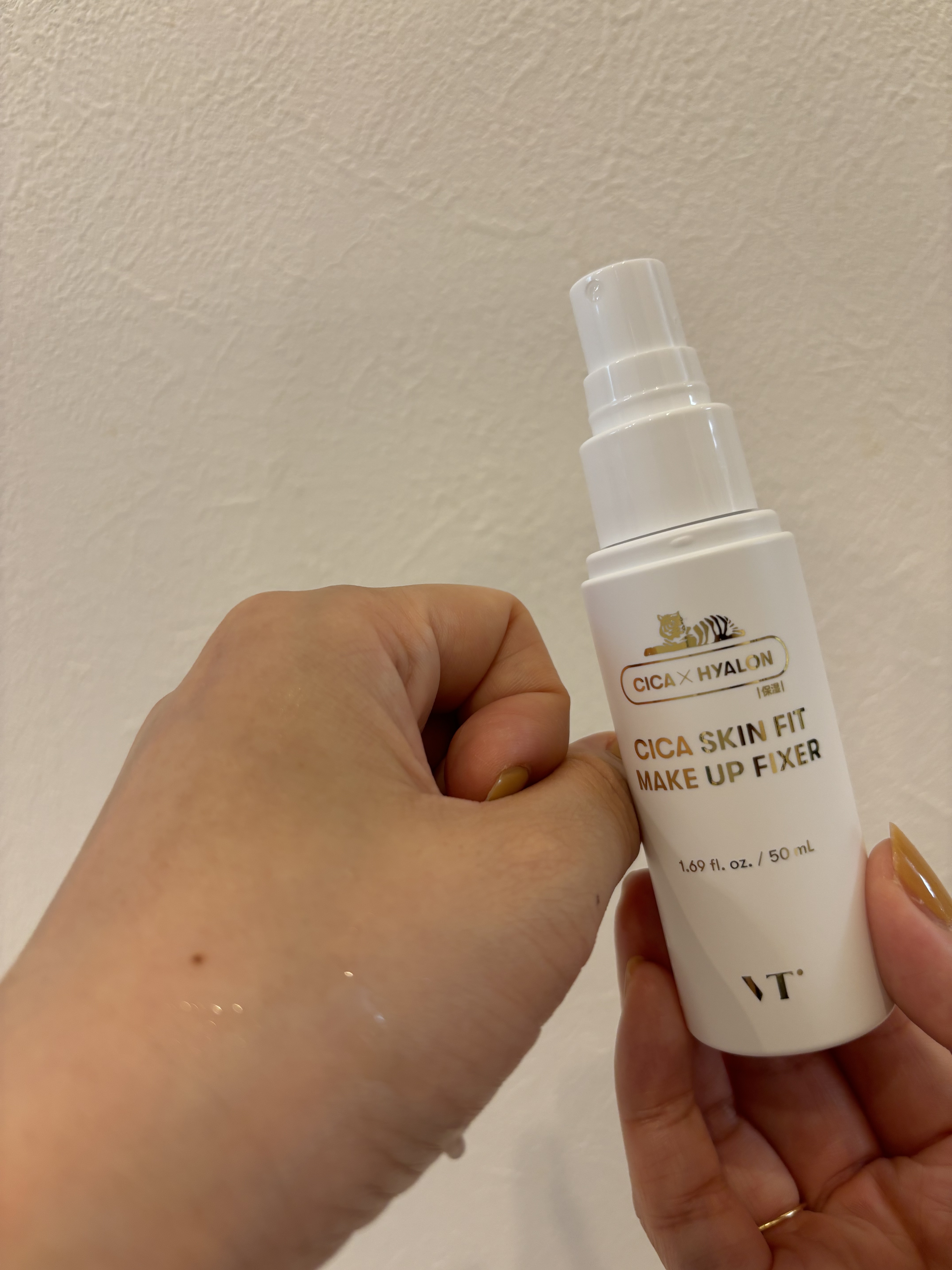 CICAスキンフィットメイクアップフィクサー/VT/その他スキンケアを使ったクチコミ（2枚目）