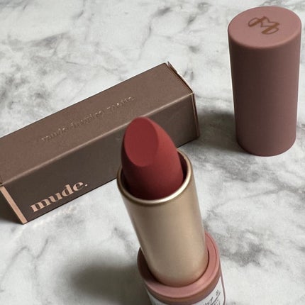 インスパイアマットリップ/mude/口紅を使ったクチコミ(4枚目)