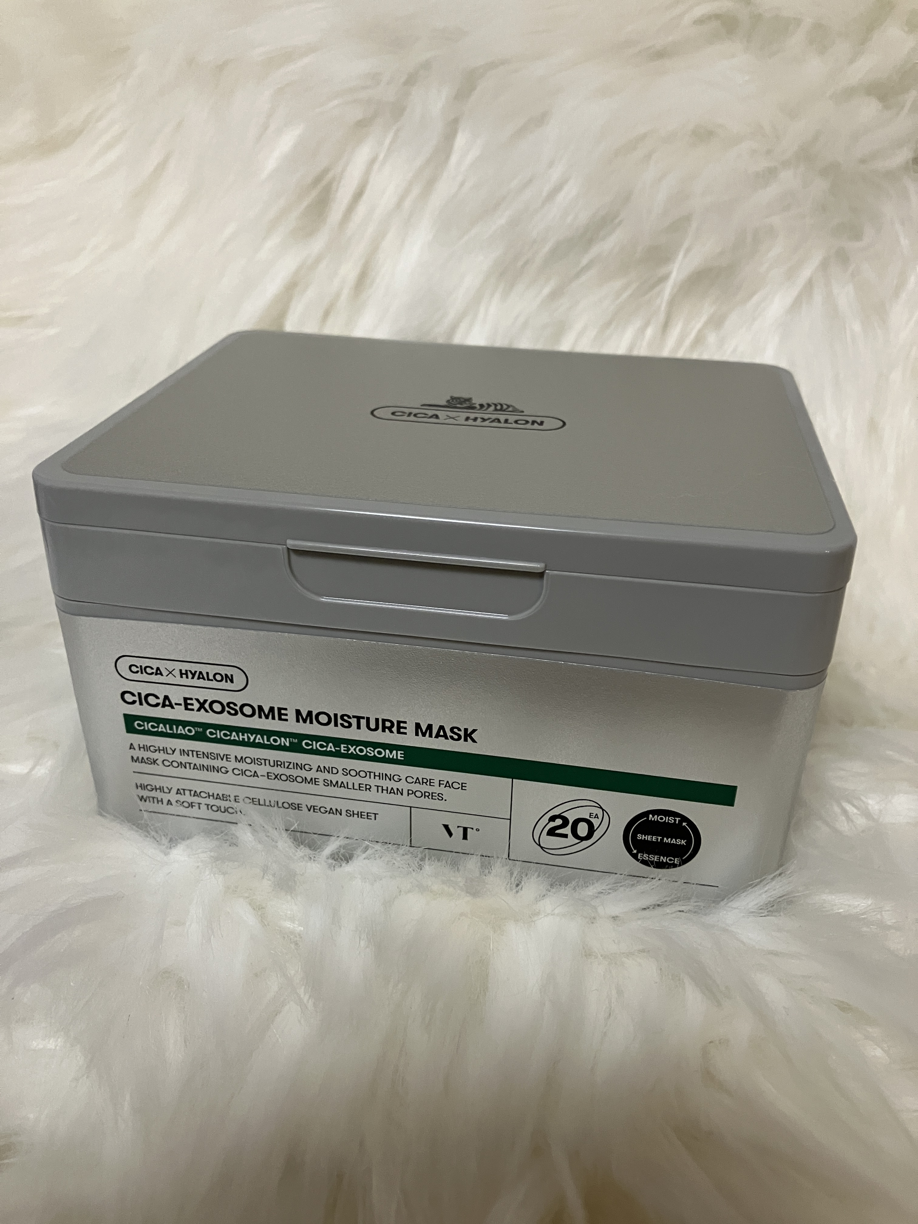 CICA エクソソーム モイスチャー マスク/VT/シートマスク・パックを使ったクチコミ（2枚目）