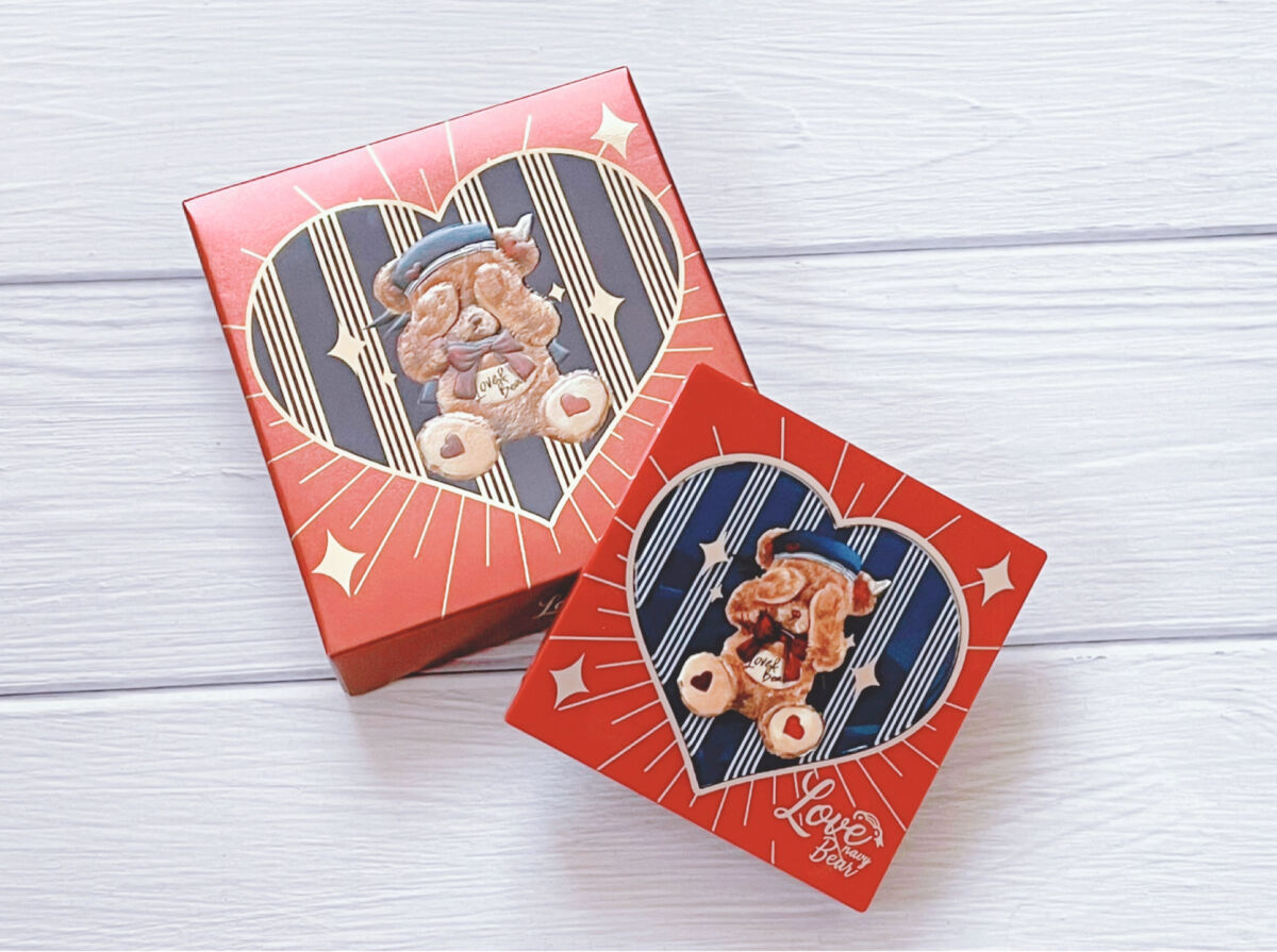 Love Bear ブラッシュ レッドワインチョコレート/FlowerKnows/パウダーチークを使ったクチコミ（3枚目）