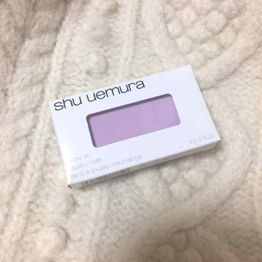 グローオン (レフィル) M ソフト モーヴ 225/shu uemura/パウダーチークを使ったクチコミ（1枚目）