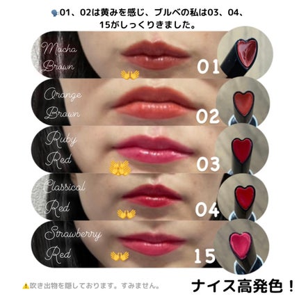 KissLu  Lip/Today’s Cosme/口紅を使ったクチコミ(2枚目)