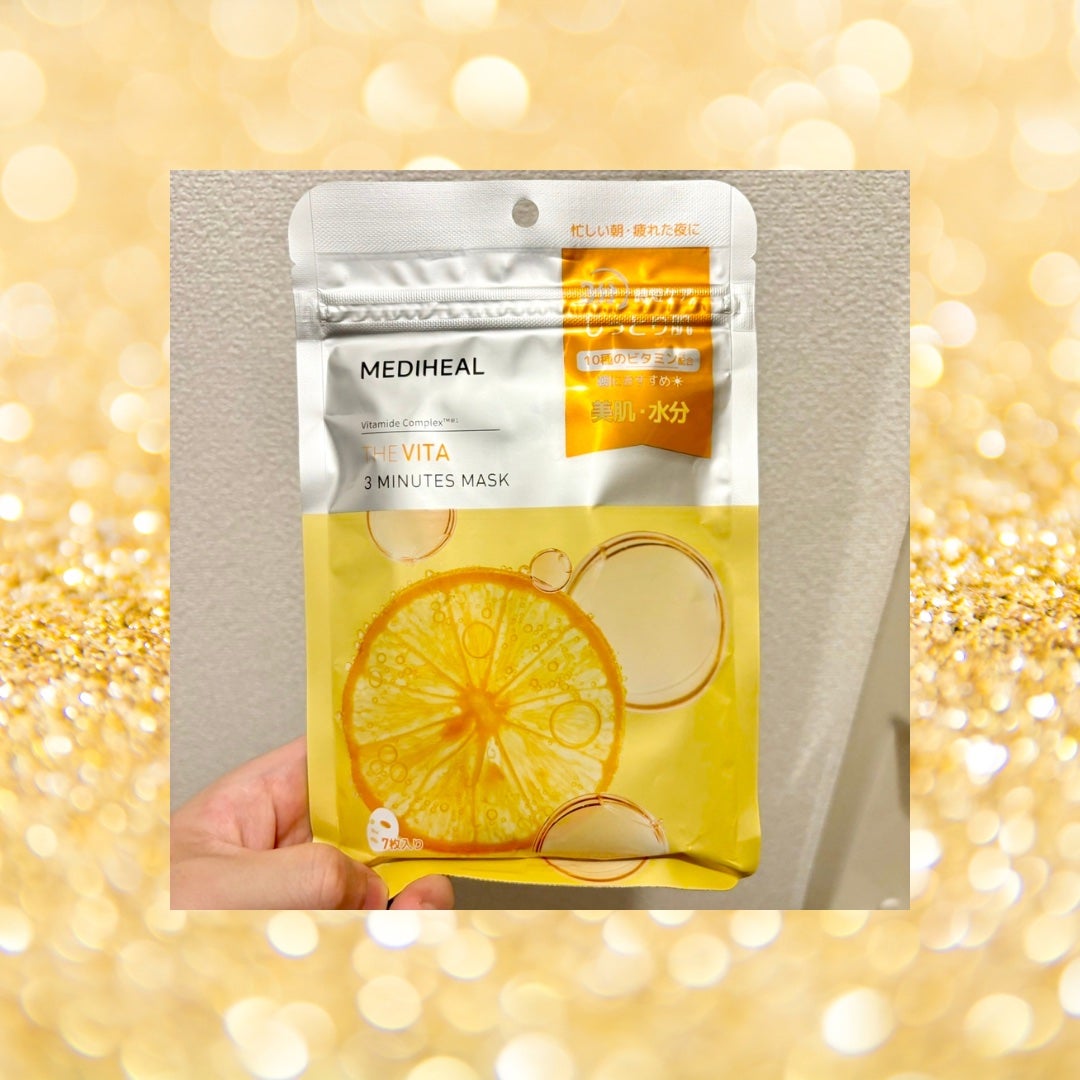 THE ビタ 3ミニッツマスク/MEDIHEAL/シートマスク・パックを使ったクチコミ(1枚目)