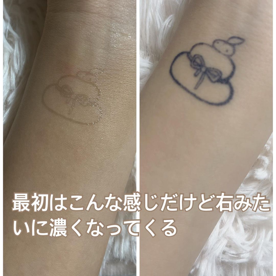 消える2週間タトゥー/BLUE SAND/その他を使ったクチコミ（1枚目）