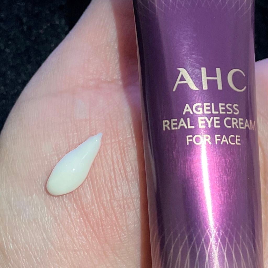 エイジレス リアル アイクリーム フォーフェイス/AHC/アイケア・アイクリームを使ったクチコミ(2枚目)