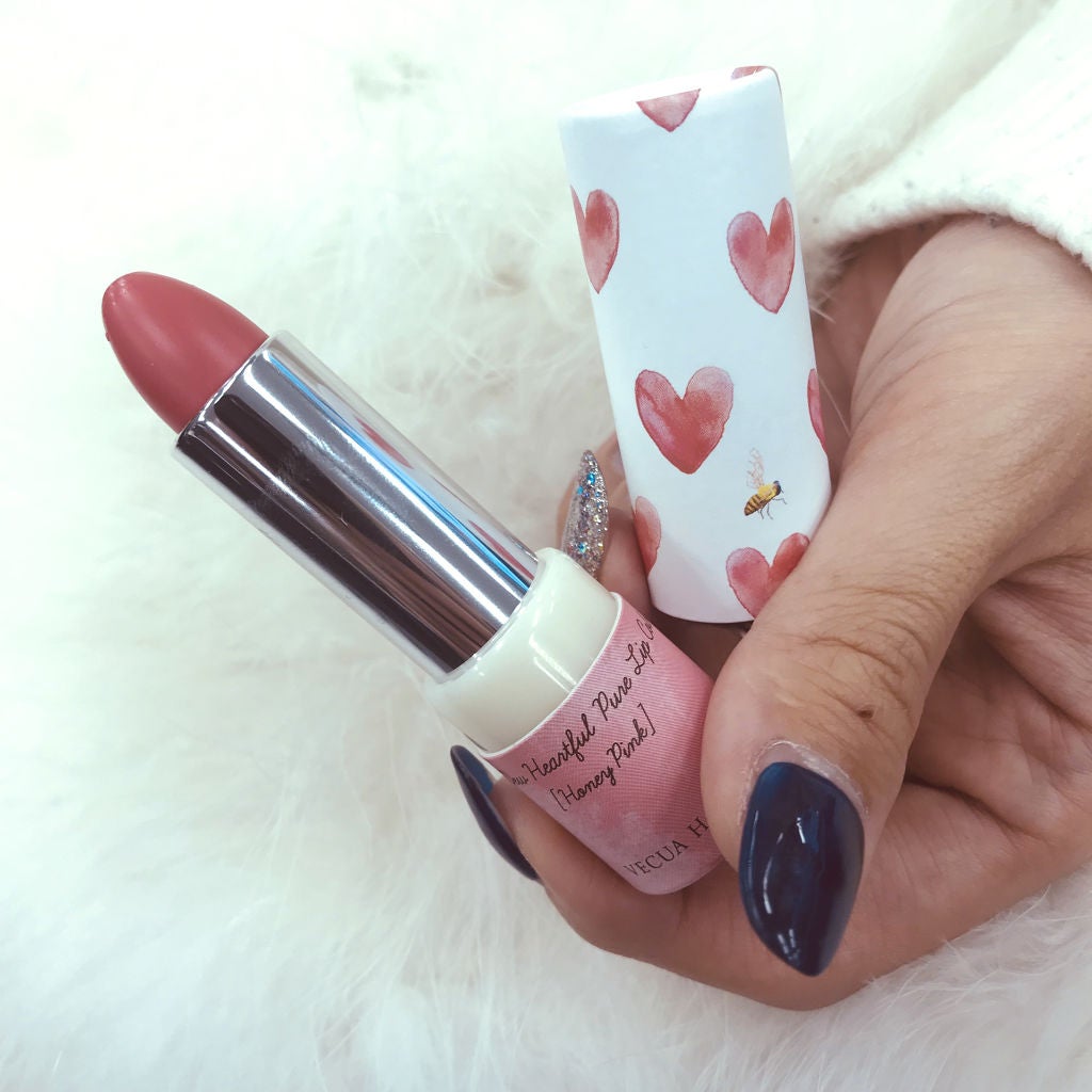 ワンダーハニー ハートフルなピュアリップ/VECUA Honey/口紅を使ったクチコミ(2枚目)