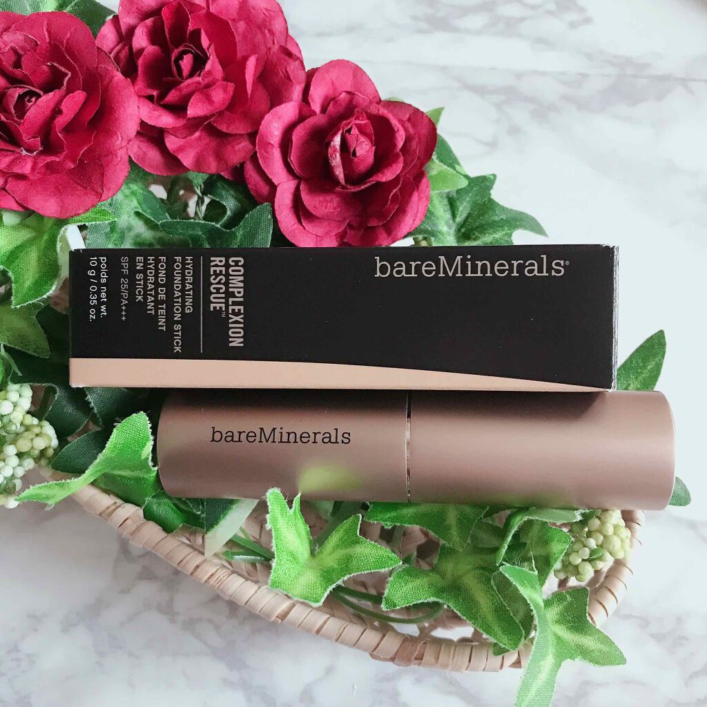 CR ハイドレイティング ファンデーション スティック/bareMinerals/その他ファンデーションを使ったクチコミ（1枚目）