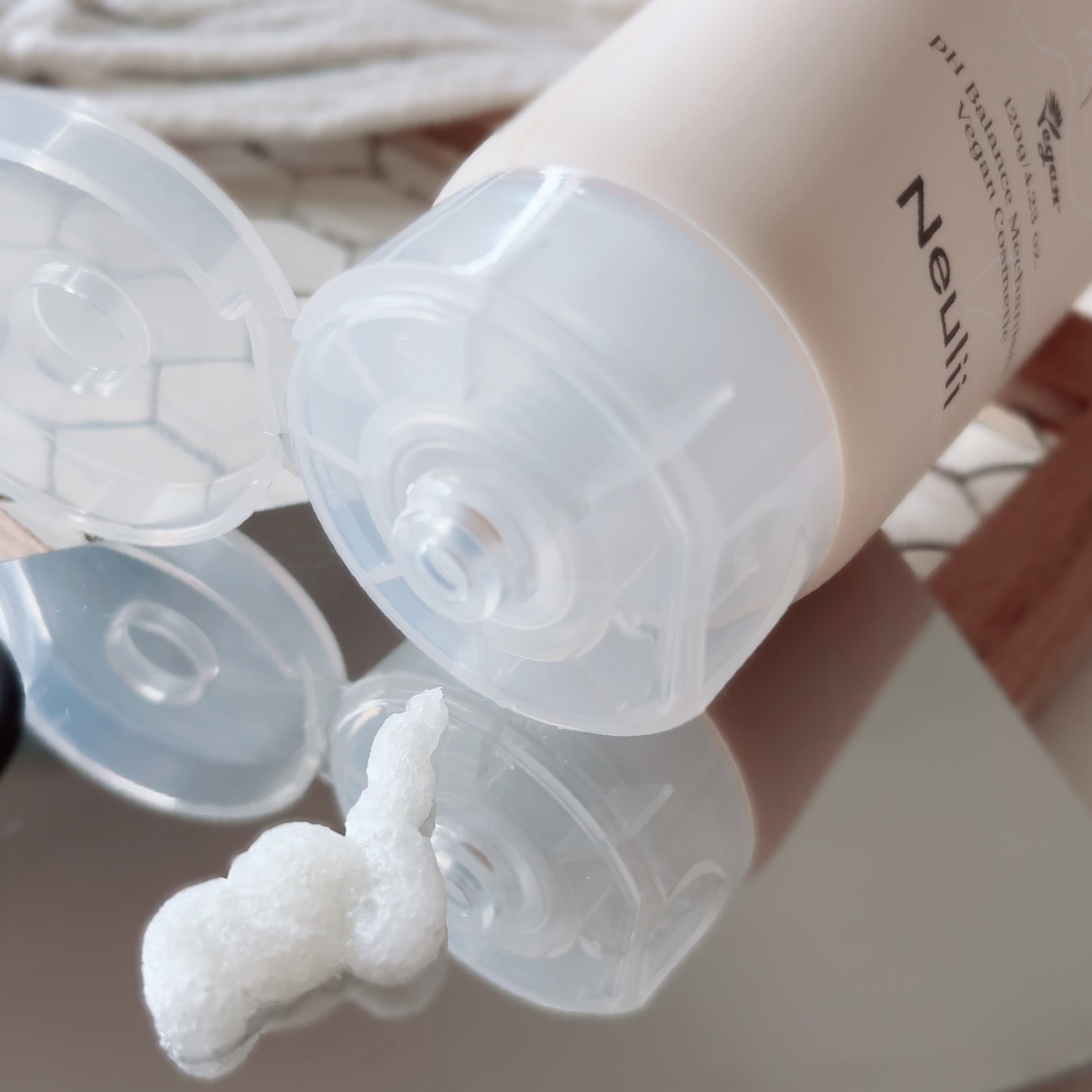 済州ツバキマイルドフォームクレンザー/Neulii/洗顔フォームを使ったクチコミ（3枚目）