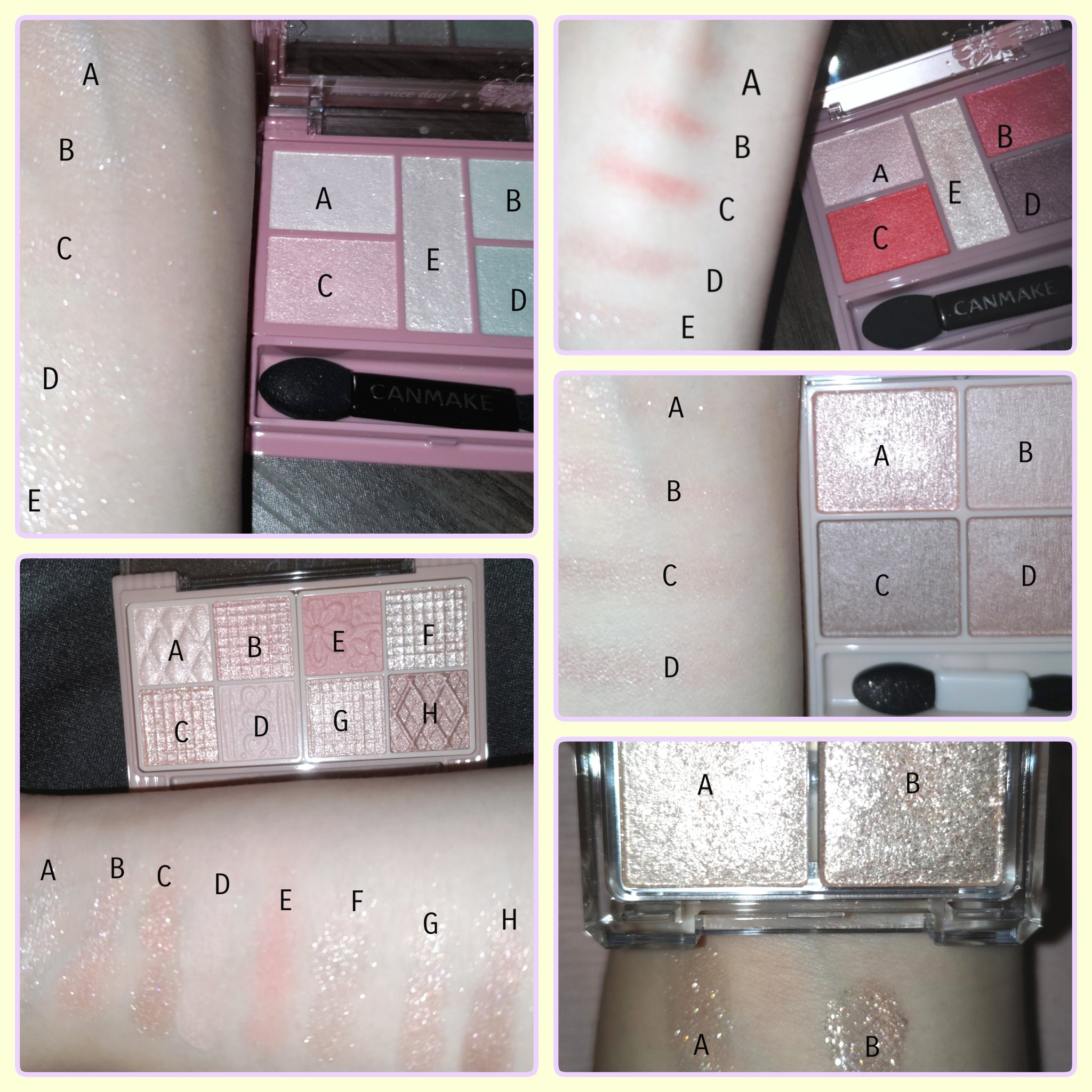 ジュエリーシャドウベール/キャンメイク/アイシャドウパレットを使ったクチコミ（2枚目）