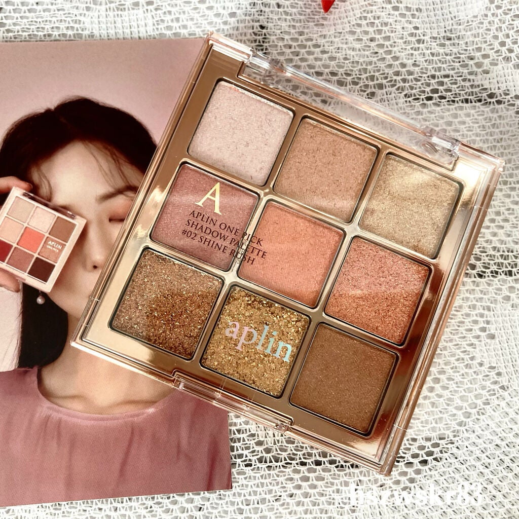 ワンピックアイシャドウパレット/APLIN/アイシャドウパレットを使ったクチコミ(2枚目)