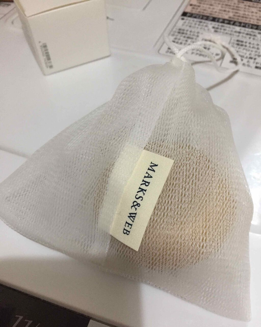 ハーバルマイルドソープ ハチミツ/オレンジ/MARKS&WEB/ボディ石鹸を使ったクチコミ（3枚目）