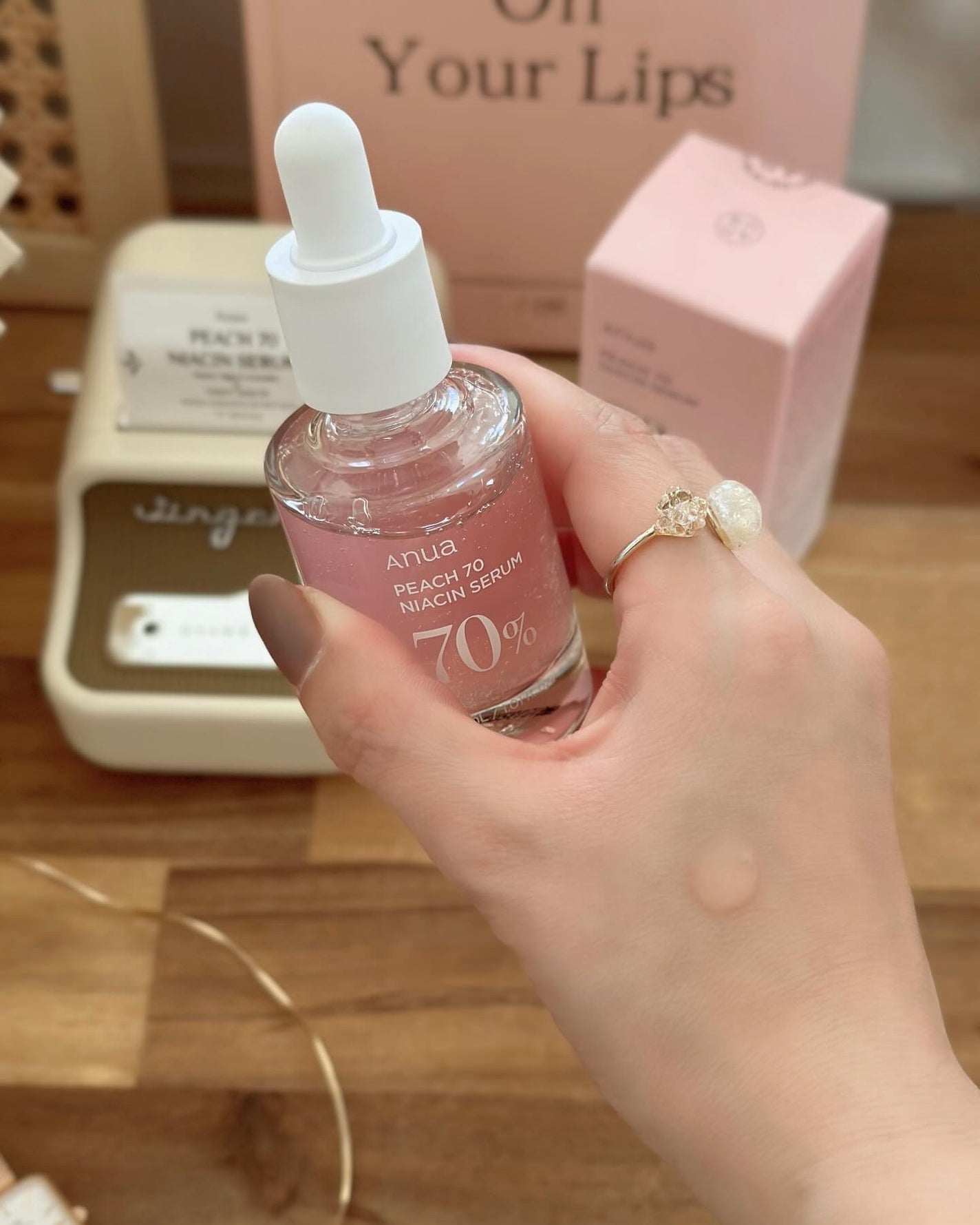 桃70%ナイアシンセラム/Anua/美容液を使ったクチコミ(5枚目)