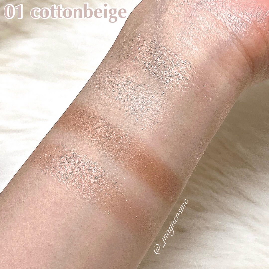 ペールトーンアイシャドウ/CEZANNE/アイシャドウを使ったクチコミ（3枚目）