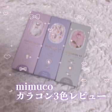 mimuco 1day ピュレグレージュ/mimuco/ワンデー（１DAY）カラコンを使ったクチコミ（1枚目）