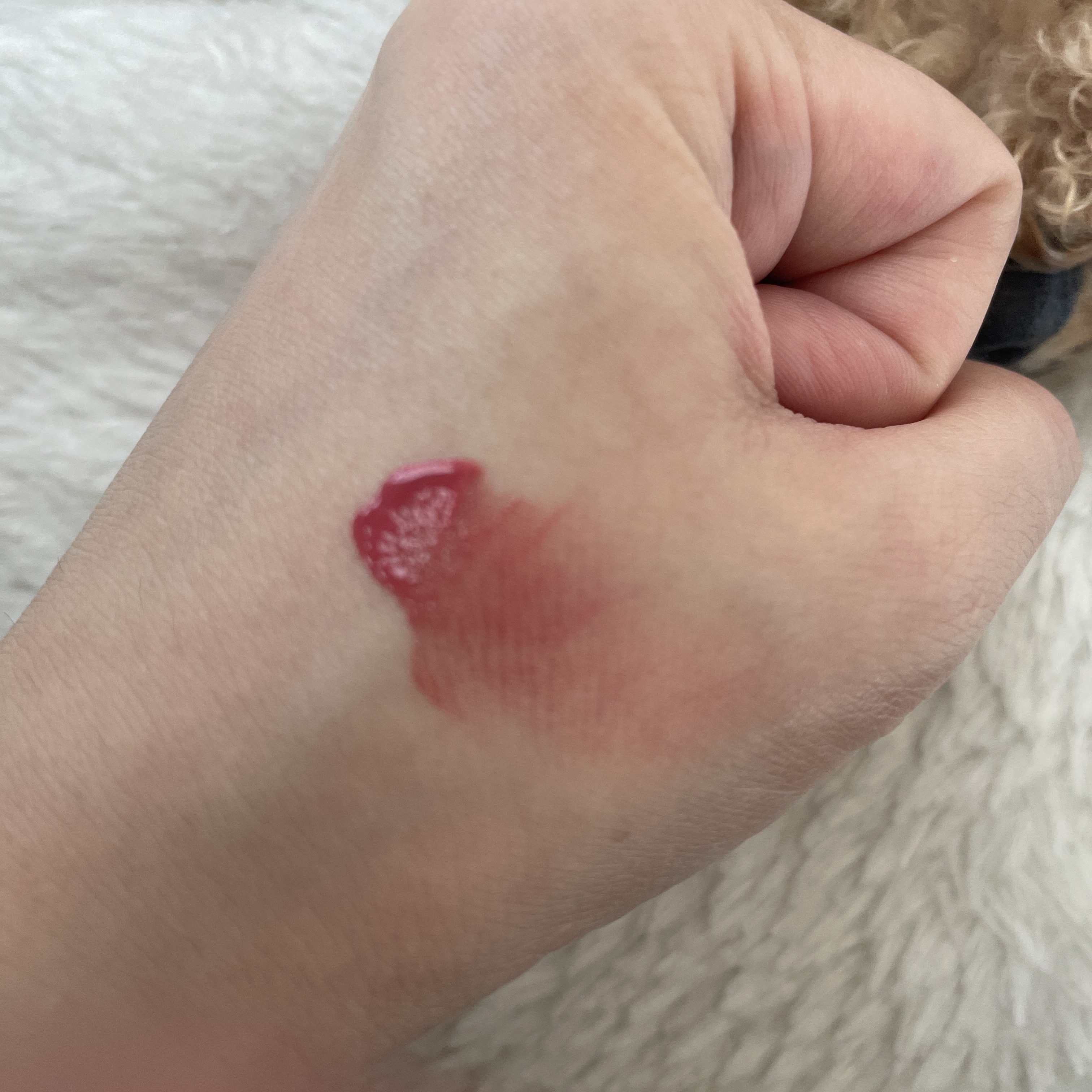 フルーティーグラムティント/Laka/リップティントを使ったクチコミ（2枚目）