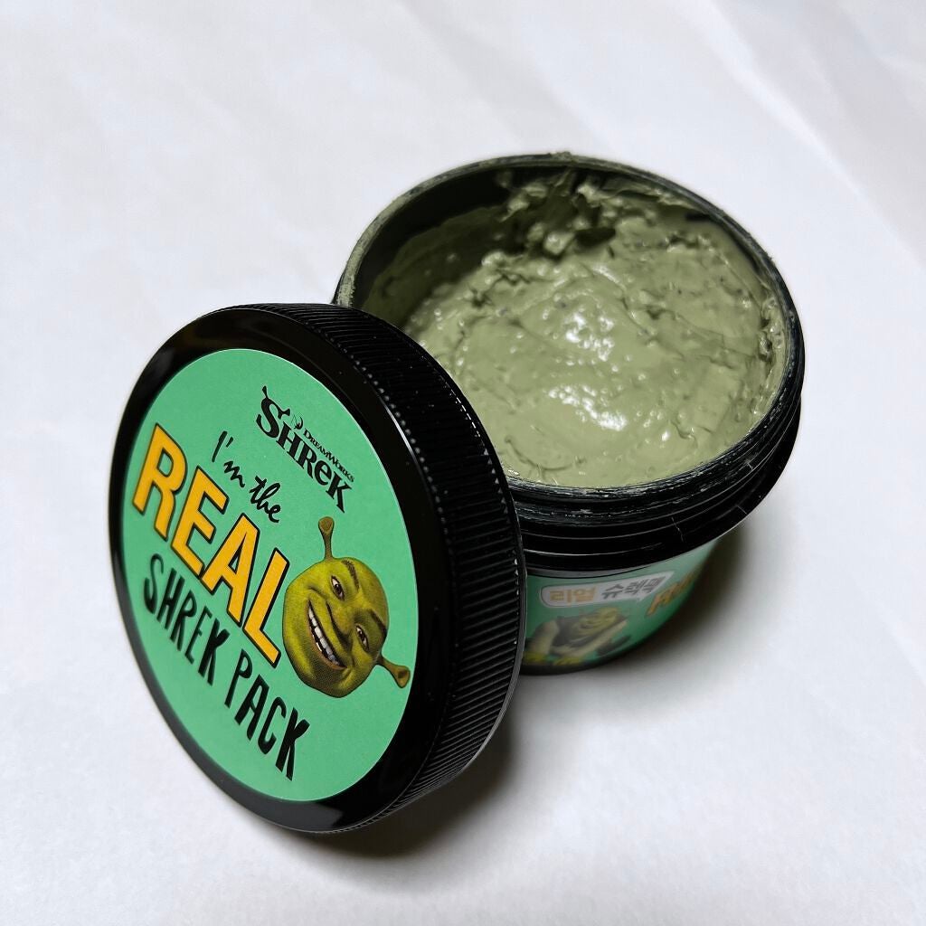 アイムザリアル シュレックパック/Olive Young/洗い流すパック・マスクを使ったクチコミ(1枚目)