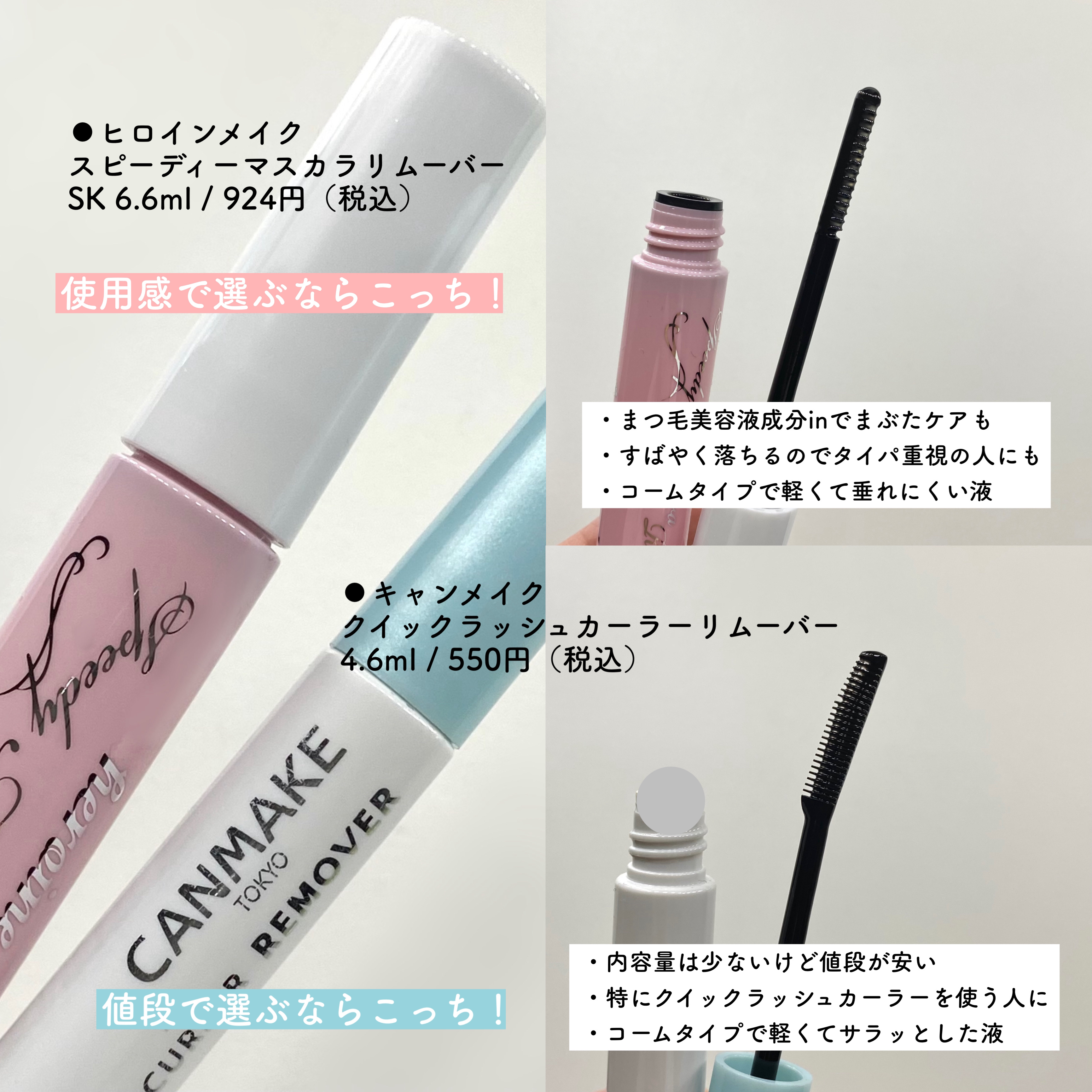 ヒロインメイクＳＰ スピーディーマスカラリムーバー/ヒロインメイク/ポイントメイクリムーバーを使ったクチコミ（2枚目）