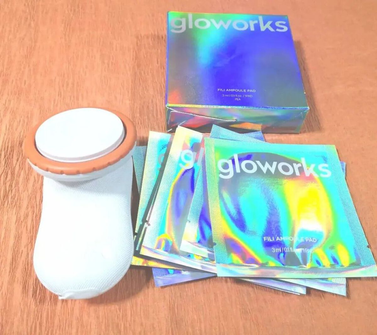  4Dモーションスキンブースタ/gloworks/美顔器・マッサージを使ったクチコミ（2枚目）