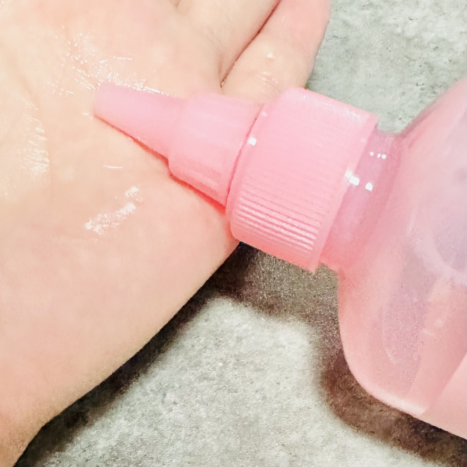 ピンクアロエビタトナー/APRILSKIN/化粧水を使ったクチコミ（3枚目）