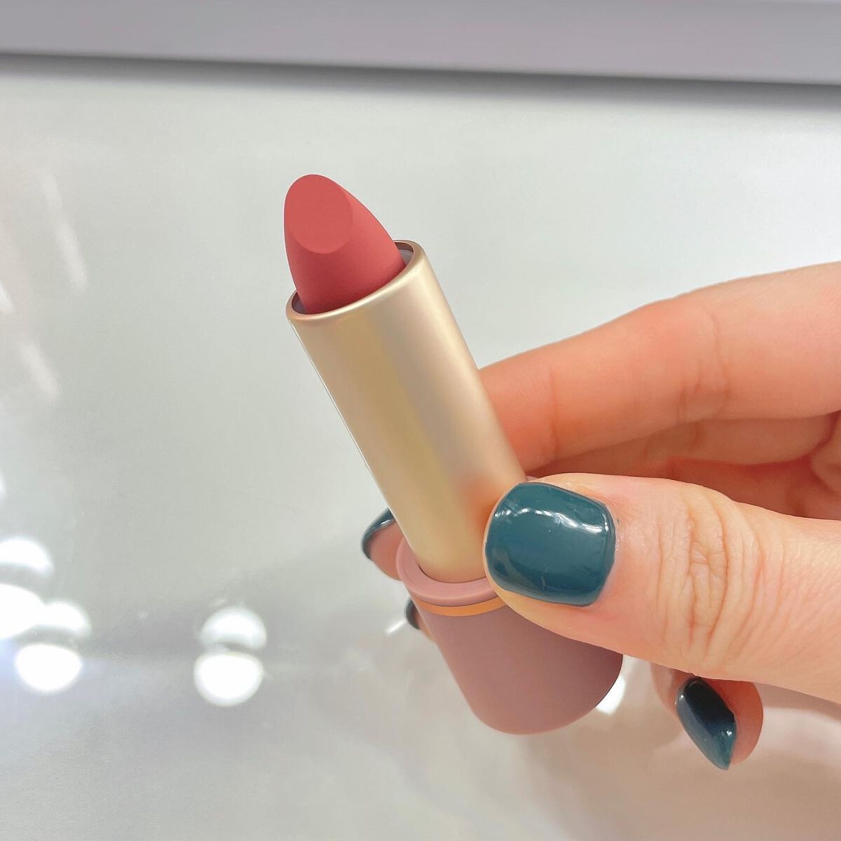 インスパイアマットリップ/mude/口紅を使ったクチコミ(2枚目)