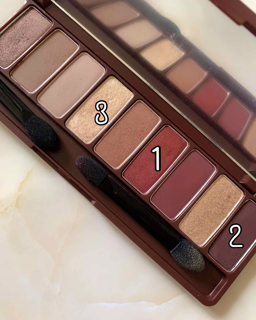 プレイカラー アイシャドウ/ETUDE/アイシャドウパレットを使ったクチコミ(2枚目)