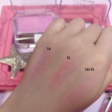 ナチュラル チークN/CEZANNE/パウダーチークを使ったクチコミ(2枚目)