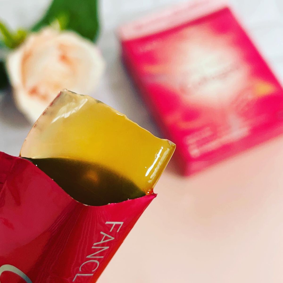 ディープチャージ コラーゲン スティックゼリー/ファンケル/美容サプリメントを使ったクチコミ(8枚目)