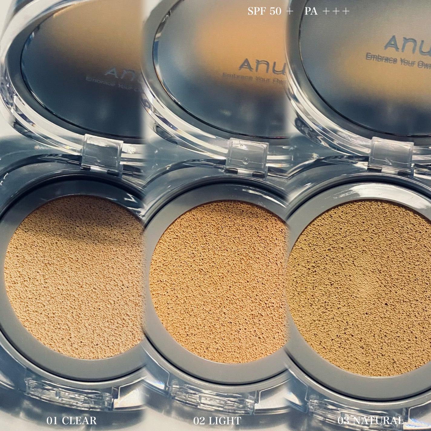 セミグロウベールクッション/Anua/クッションファンデーションを使ったクチコミ(2枚目)