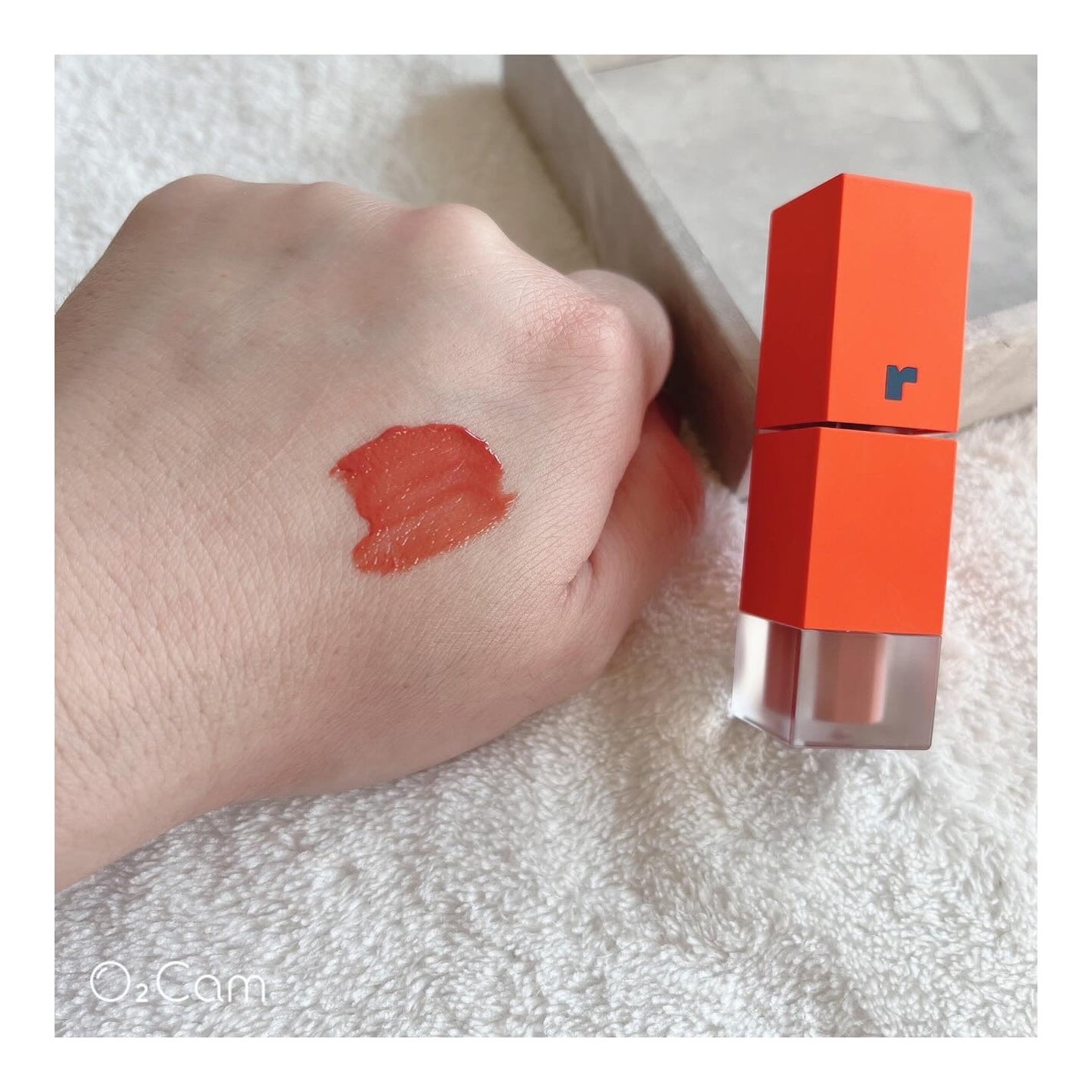 フルーティントブーケ/RICAFROSH/リップティントを使ったクチコミ(4枚目)