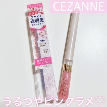 グロウリキッドライナー/CEZANNE/リキッドアイライナーを使ったクチコミ（1枚目）