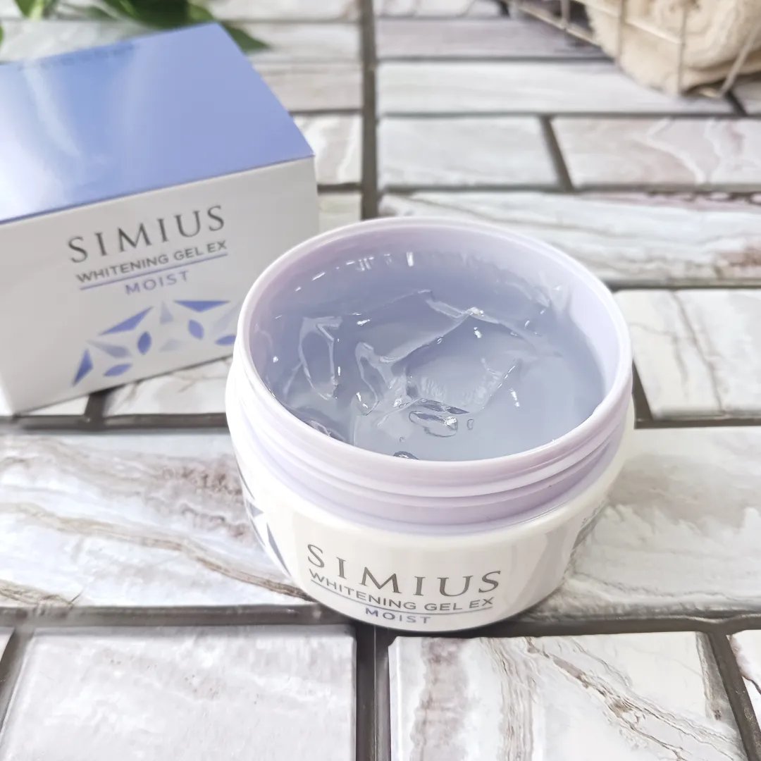 薬用ホワイトニングジェルEX モイスト（しっとり）/シミウス/オールインワン化粧品を使ったクチコミ（1枚目）
