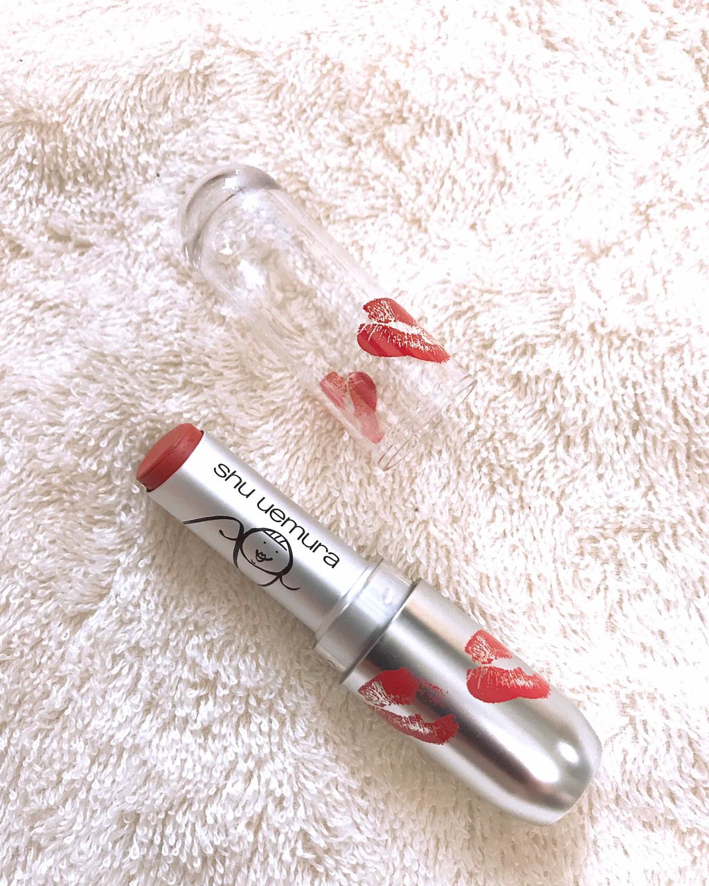 ルージュ アンリミテッド/shu uemura/口紅を使ったクチコミ（1枚目）