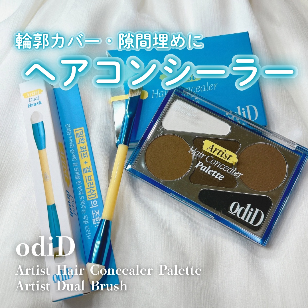 アーティストライン　ヘアコンシーラーパレット/odiD/その他スタイリングを使ったクチコミ（1枚目）