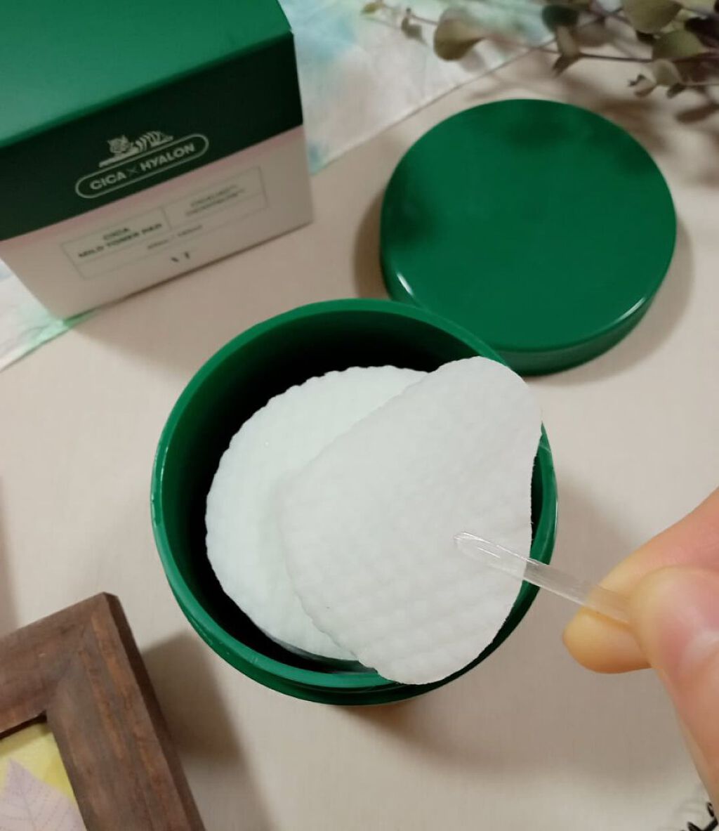 CICA マイルドトナーパッド/VT/トナーパッドを使ったクチコミ（3枚目）