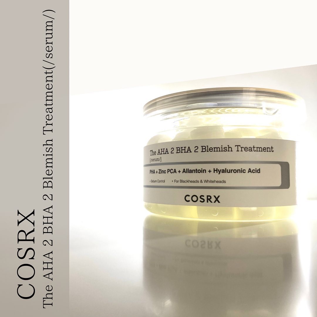 RXザ・AHA2 BHA2 ブラミッシュトリートメントセラムコットン/COSRX/美容液を使ったクチコミ（1枚目）