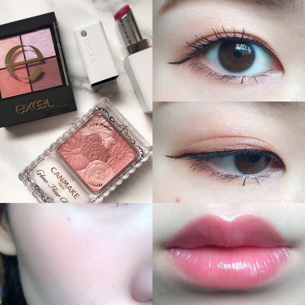 グロウフルールチークス/キャンメイク/パウダーチークを使ったクチコミ（1枚目）