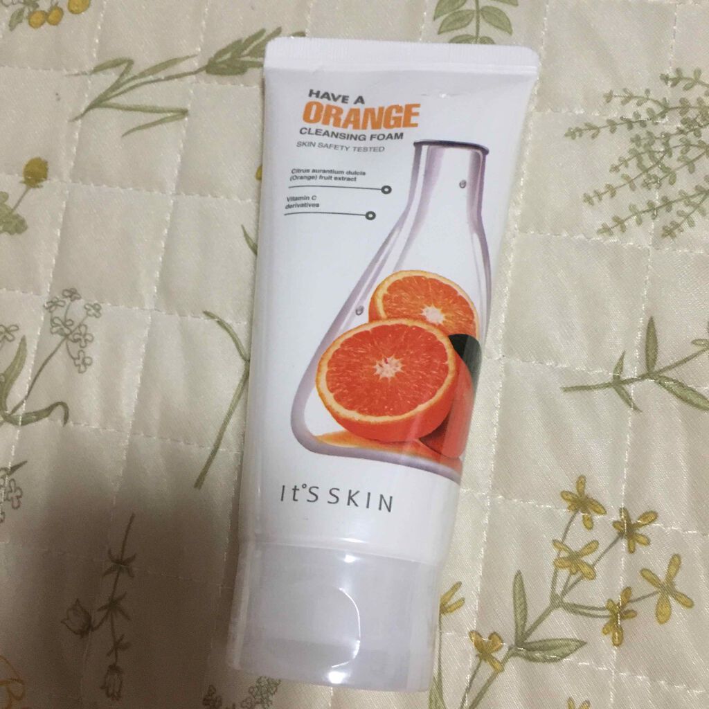 ハブア オレンジクレンジングフォーム/It's skin/洗顔フォームを使ったクチコミ（1枚目）