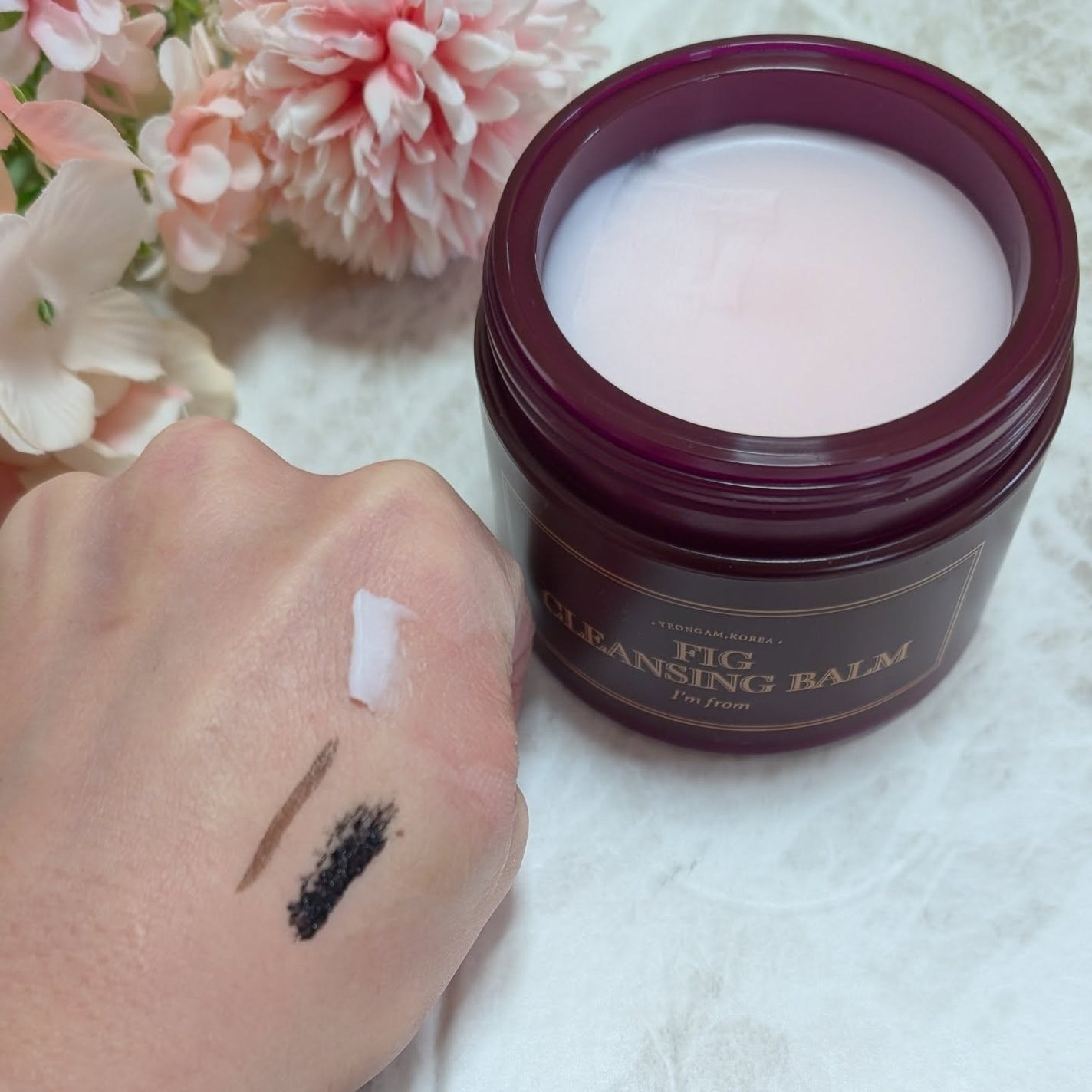 フィグクレンジングバーム/I'm from/クレンジングバームを使ったクチコミ(4枚目)